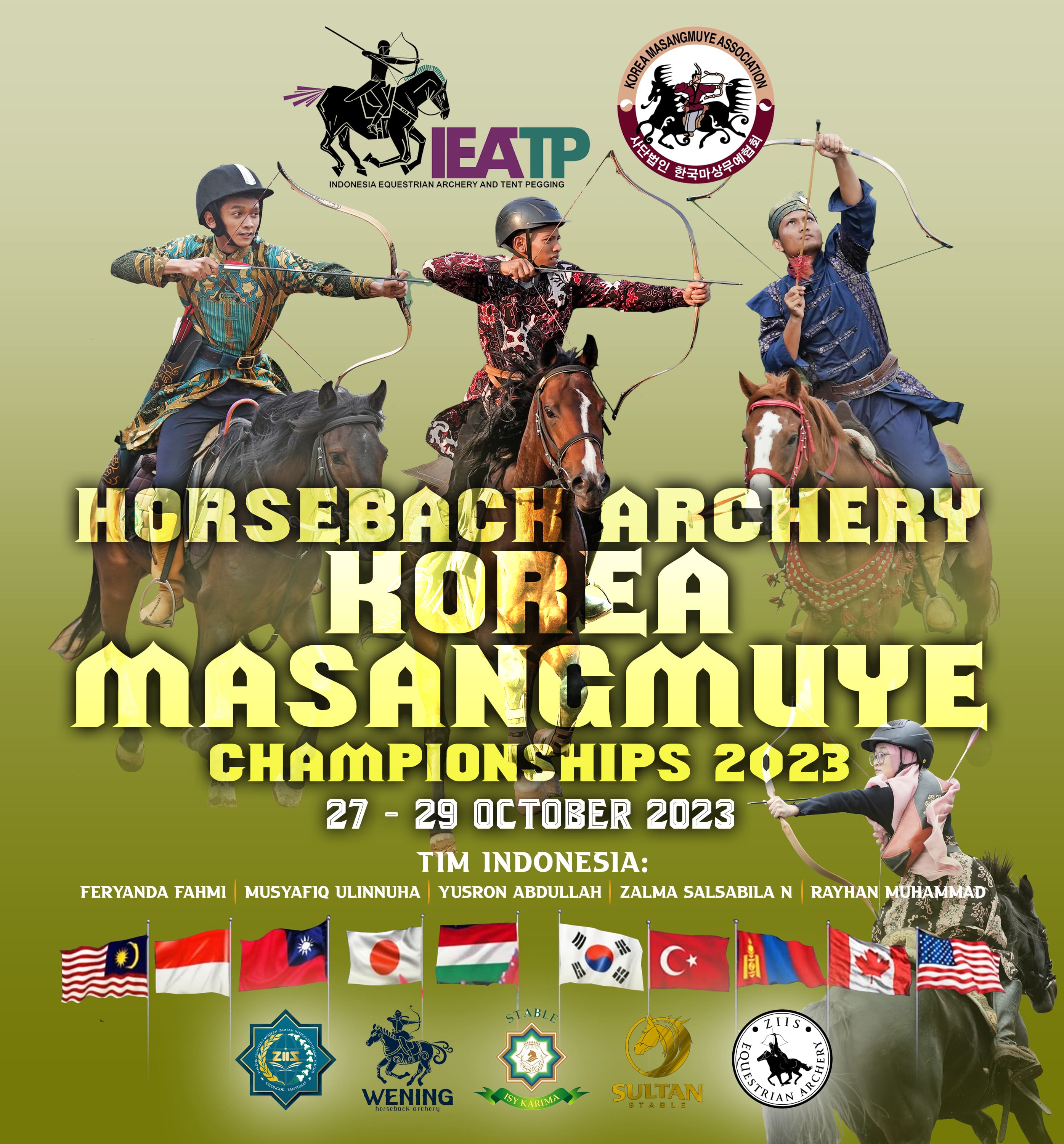 Indonesia's Finest Horseback Archery Warriors