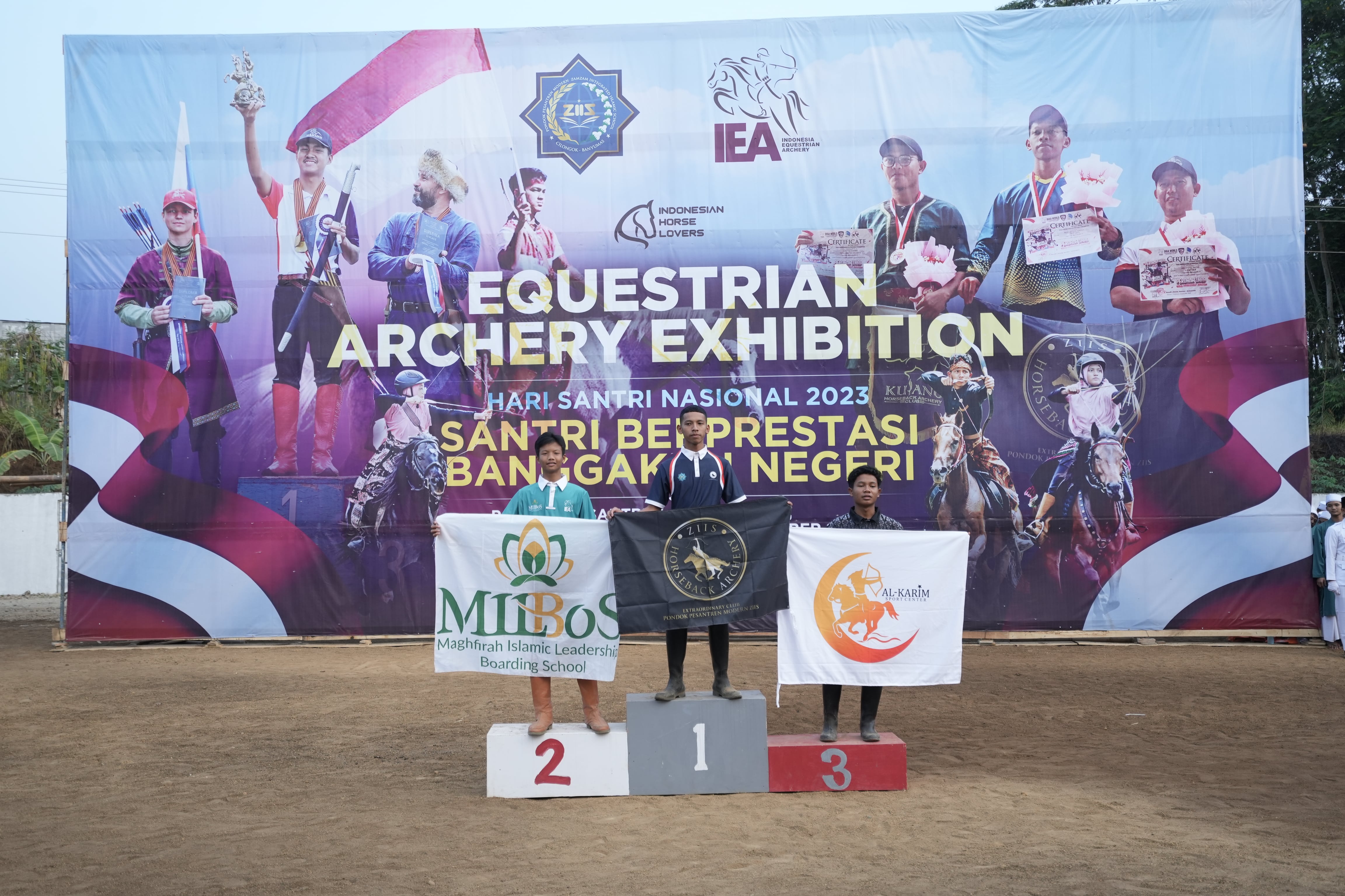 Equestrian Archery Exhibition 2023